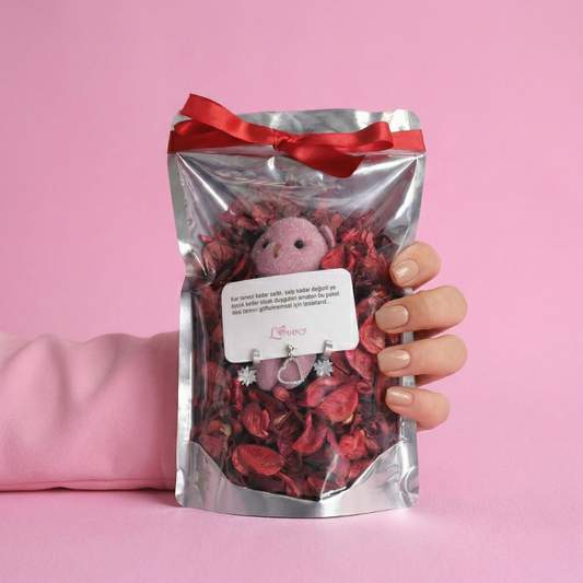 Luveo RoseBear – Scarlet Edition (Kırmızı Gül)